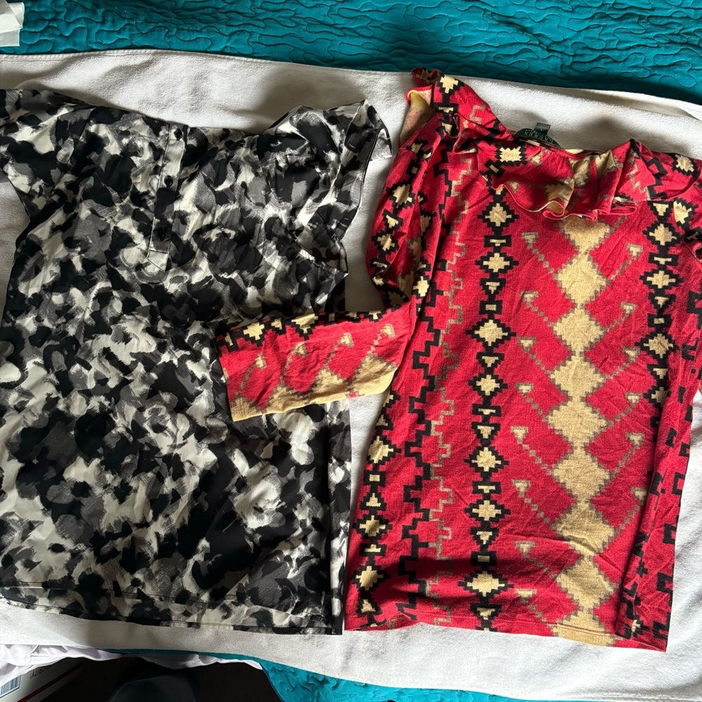 4-womens size small tops Loft/Banana Republic/Ralph Lauren/ Style & Co - Picture 5 of 13